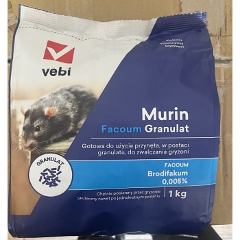 MURIN FACOUM GRANULAT DO ZWALCZANIA GRYZONI 1KG